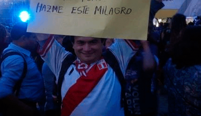 Facebook: Pedido de hincha de la selección peruana al papa Francisco se vuelve viral