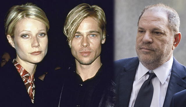 Brad Pitt y el momento en que salvó a Gwyneth Paltrow de acoso de Harvey Weinstein