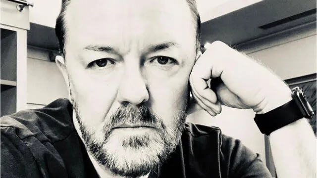 Ricky Gervais crítica a celebridades por quejarse de la cuarentena. Foto: Instagram