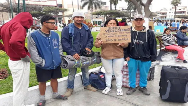 Chimbote: venezolanos piden apoyo para llegar a Tacna