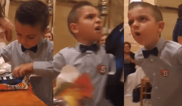 YouTube: Reacción de niño que recibe la camiseta del rival causa furor en redes [VIDEO]