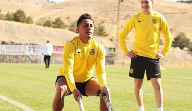 Christian Cueva llegó al Malatyaspor esta temporada. Foto: Yeni Malatyaspor