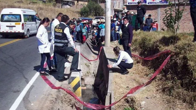 Hallan a obrero muerto al costado de carretera Cajamarca-Bambamarca