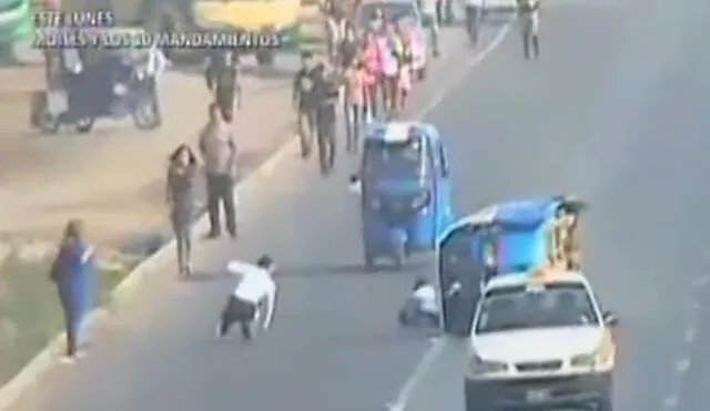 Puente Piedra: mujer atropellada por mototaxi durante enfrentamientos se recupera favorablemente
