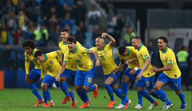 Brasil vs. Paraguay por Copa América 2019.