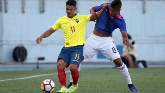 Ecuador obtuvo agónica victoria frente a Colombia por 1- 0 en el Sudamericano 2019