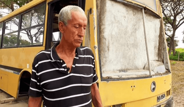 Sixto Rodríguez tiene 62 años y espera poder tener una vivienda digna. Foto: AFP