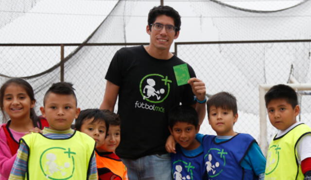 Jorge Mc Farlane: “Buscamos cambiar la vida de niños a través del fútbol”