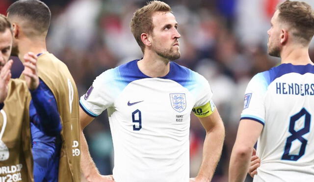 El delantero inglés falló un penal ante Francia. Foto: Instagram Harry Kane