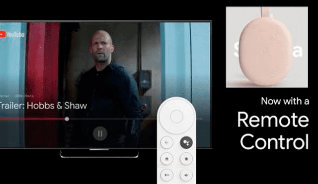 Chromecast Sabrina presenta una versión renovada de Android TV.