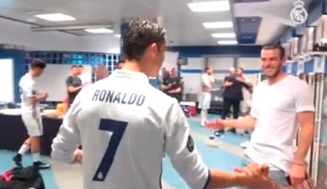 Facebook: así recibió el vestuario a Cristiano Ronaldo tras victoria sobre Bayern [VIDEO]