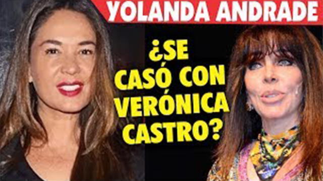Existen fotos de Verónica Castro y Yolanda Andrade besándose, según Gustavo Adolfo Infante