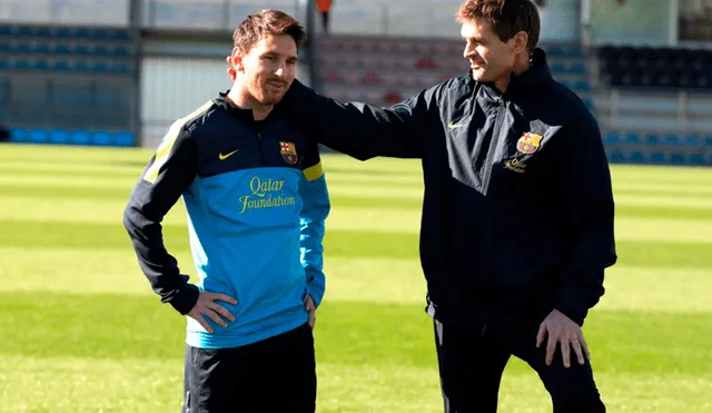 Lionel Messi y la conmovedora foto que publicó recordando a Tito Vilanova