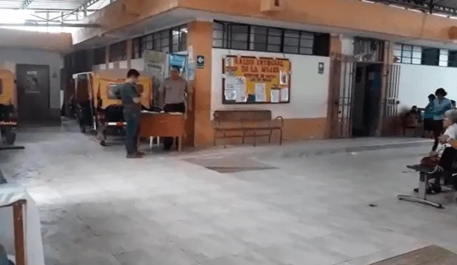 Sullana: vigilante frustra robo de hospital y recibe balazo en la espalda [VIDEO]