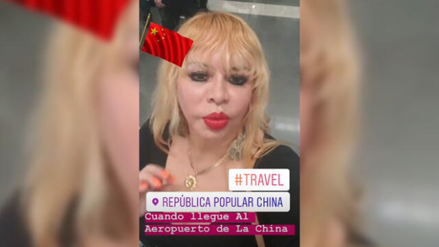 Susy Díaz sobre su viaje a China: “El dinero se recupera y seguiré viajando”