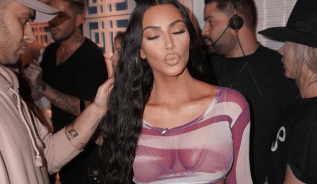 Kim Kardashian reta la censura de Instagram en diminuto bikini  [VIDEO]