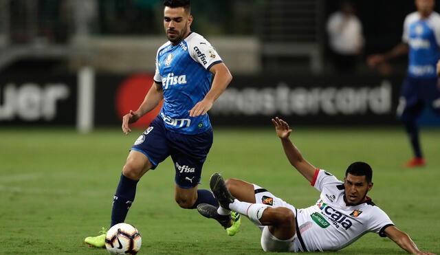 Palmeiras goleó a Melgar en Brasil 