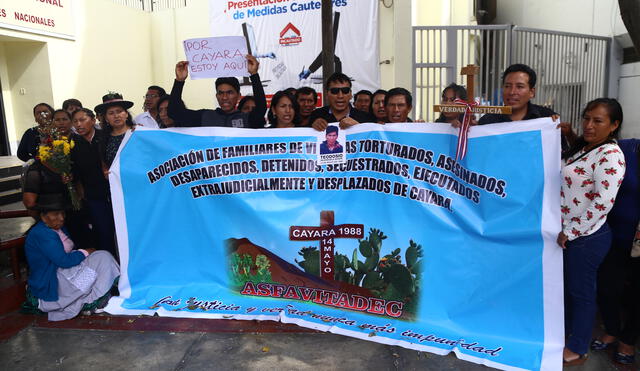 Sala Penal Nacional inició juicio oral por matanza de 38 campesinos en Cayara