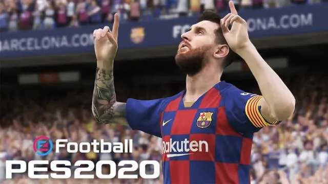 Lionel Messi será la portada del nuevo PES 2020