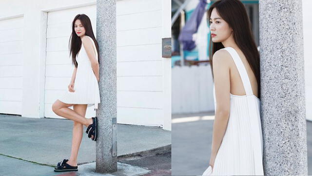 Song Hye Kyo en la nueva campaña de la marca de calzados, Suecomma Bonnie.