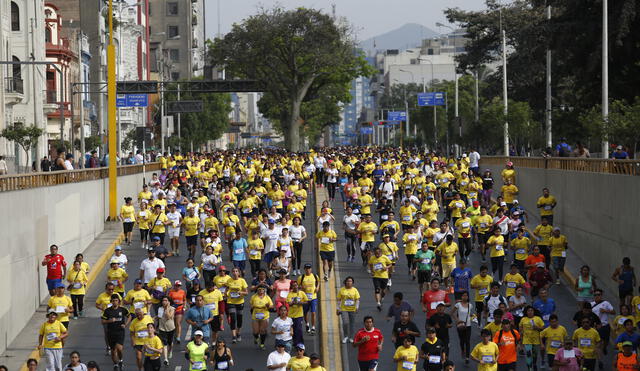 Alrededor de 5 mil fieles participaron en maratón 7K ‘Lima corre con el Papa’