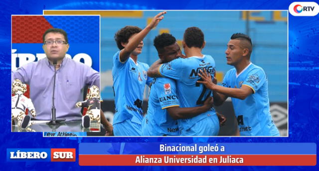 Binacional goleó a Alianza Universidad y su próximo rival es Unión Comercio.