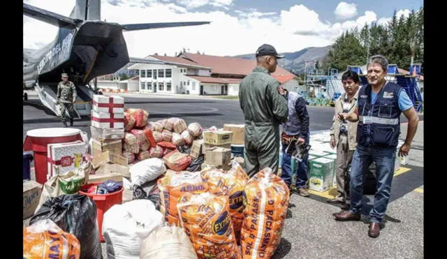Cajamarca: Castigado distrito de Cospán recibe 10 toneladas de ayuda humanitaria