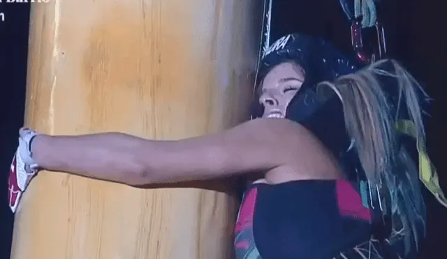 Angie Arizaga y Alejandra Baigorria entran en pánico al estar a 25 metros de altura