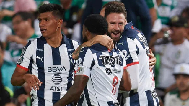 Monterrey igualó con Santos y está en semifinales de la Liguilla final de la Liga MX. Foto: Twitter/Adrenalina