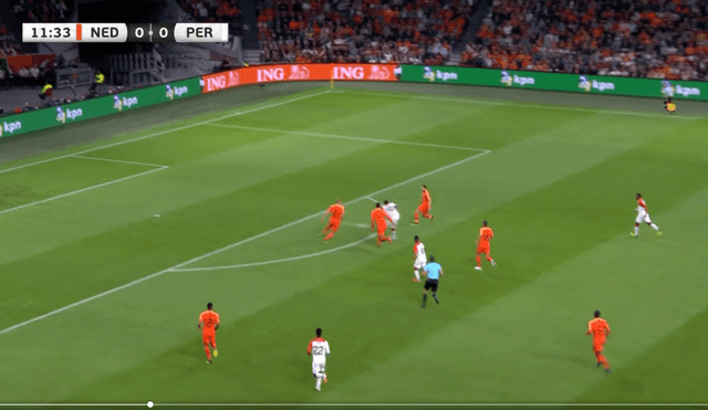 Perú vs Holanda: Farfán casi puso el 1-0 en el marcador con tremendo misil [VIDEO]