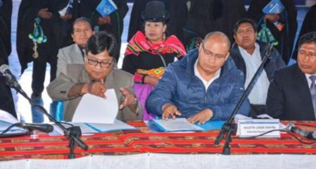 Minsa y Gobierno Regional de Puno firmaron convenio.