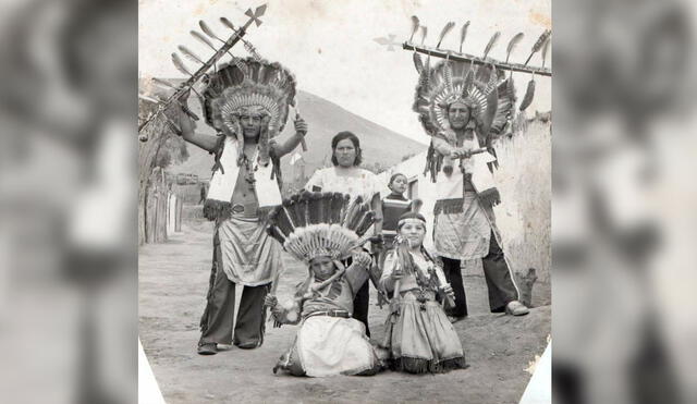 Pieles rojas de Paramonga, la agrupación con referencias de los indios nativos norteamericanos. Créditos: FB Paramonga tierra de mis amores
