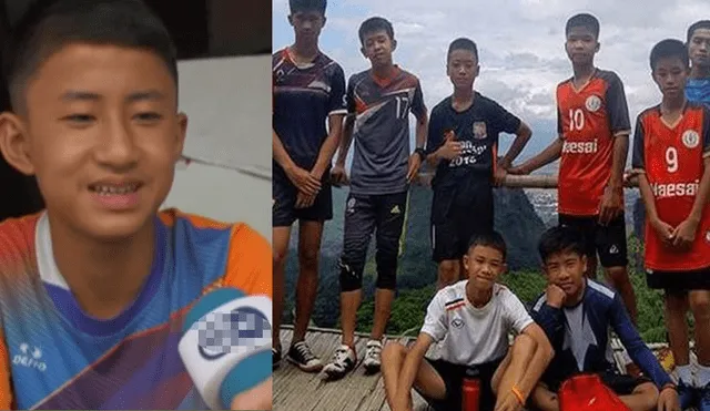Niño explica cómo se salvó de quedar atrapado en cueva de Tailandia [VIDEO]