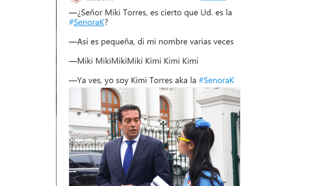 Facebook: Miki Torres es blanco de memes tras revelarse que sería la ‘Señora K’ [FOTOS]