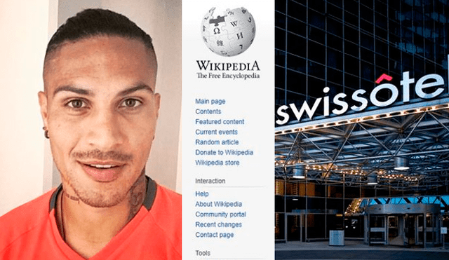 Paolo Guerrero: Wikipedia cambia información del Swissotel tras fallo TAS