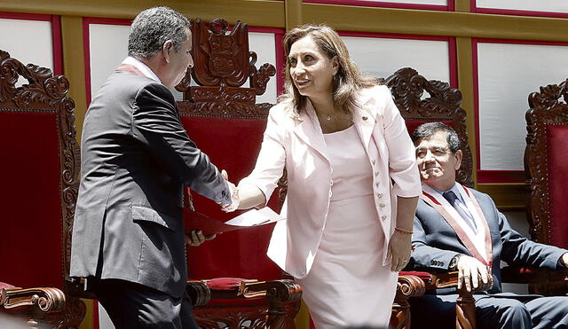 No cede. Aseguró que demandas políticas en protestas son pretextos para bloquear las vías. Foto: Sepres