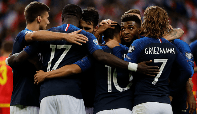 Francia venció 3-0 a Andorra por las Eliminatorias rumbo a la Euro 2020.