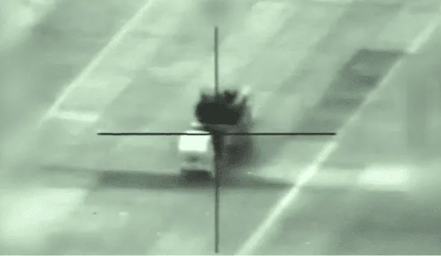 YouTube: impactante viaje de un misil israelí que pulveriza base en Siria [VIDEO]