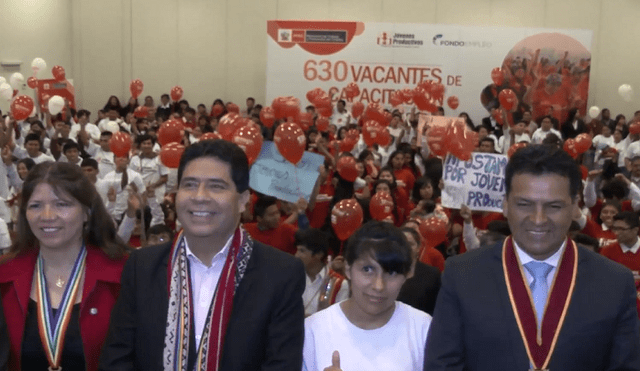 Ministro de Trabajo anuncia 630 vacantes para capacitación juvenil en Cusco