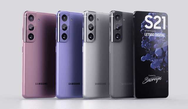 A diferencia de otros años, los Samsung Galaxy S21, S21+ y S21 Ultra llegarán un mes antes de lo esperado. Foto: LetsGoDigital