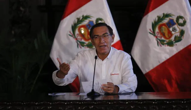 Jefe de Estado confirmó a la ciudadanía que dos peruanos fallecieron entre el lunes y este martes por el COVID-19.