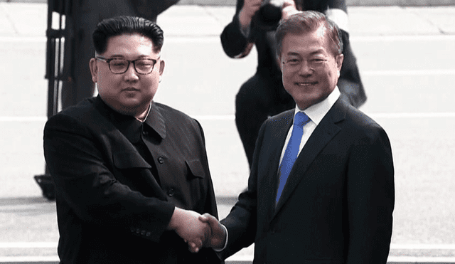 Kim Jong-un se reúne con el presidente de Corea del Sur, Moon Jae-in