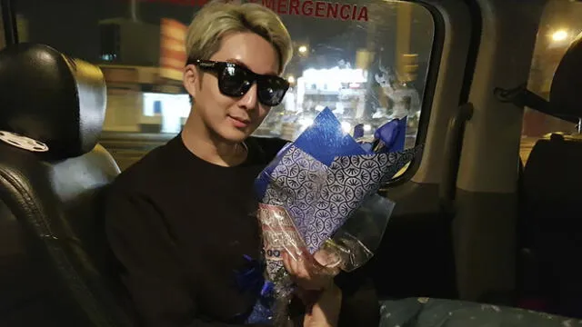 Kim Hyung Jun llegó a Lima para concierto y fans lo recibieron así [VIDEOS]