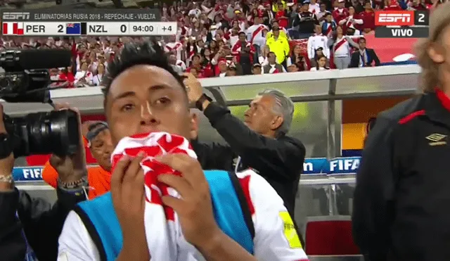 Emocionante relato del minuto final del Perú vs Nueva Zelanda en ESPN
