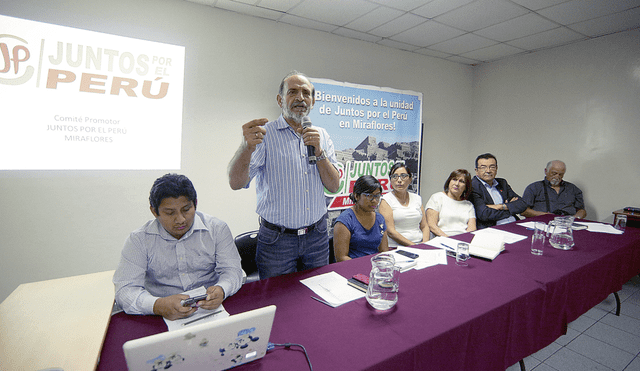 Nuevo Perú y Juntos por el Perú participarán aliados en elecciones