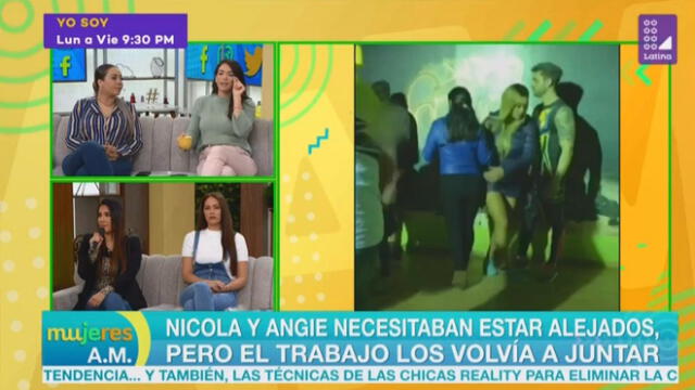 Jazmín Pinedo evita llorar al ver agresión de Nicola Porcella a Angie Arizaga