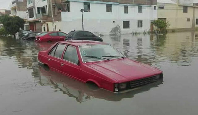 Así están las calles de Chiclayo, Reque y Lambayeque tras siete horas de torrenciales lluvias| FOTOS