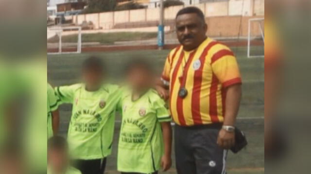 José Luis García Pinillos era profesor de fútbol en colegios y en una comisaría del Rímac. (Foto: Captura de video / América Televisión)