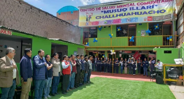 Inauguran nuevo centro de salud mental comunitario en Apurímac.