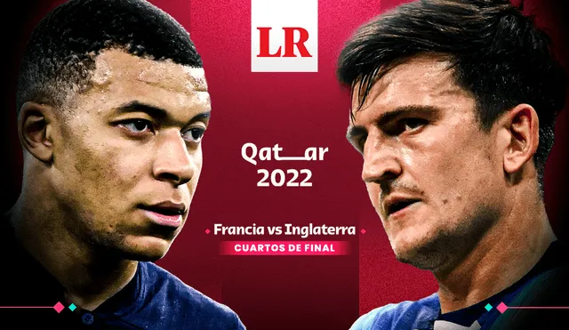 Francia vs. Inglaterra: ambas selecciones se enfrentan por los cuartos de final. Foto: composición de Gerson Cardoso/La República